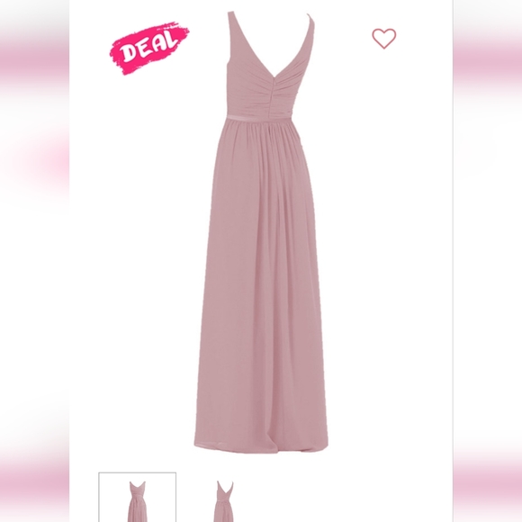 Blue Bridesmaids Dress. Around size 6. - Picture 4 of 4